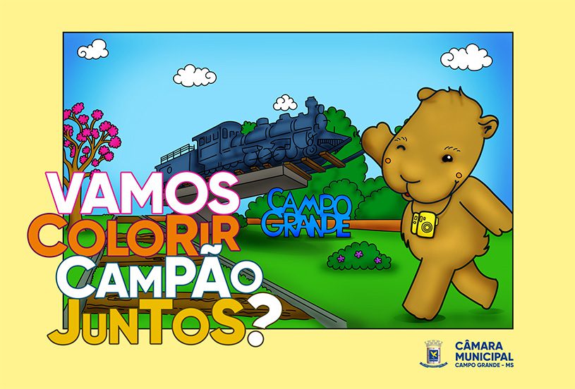 Livro - Vamos Colorir Campão Juntos