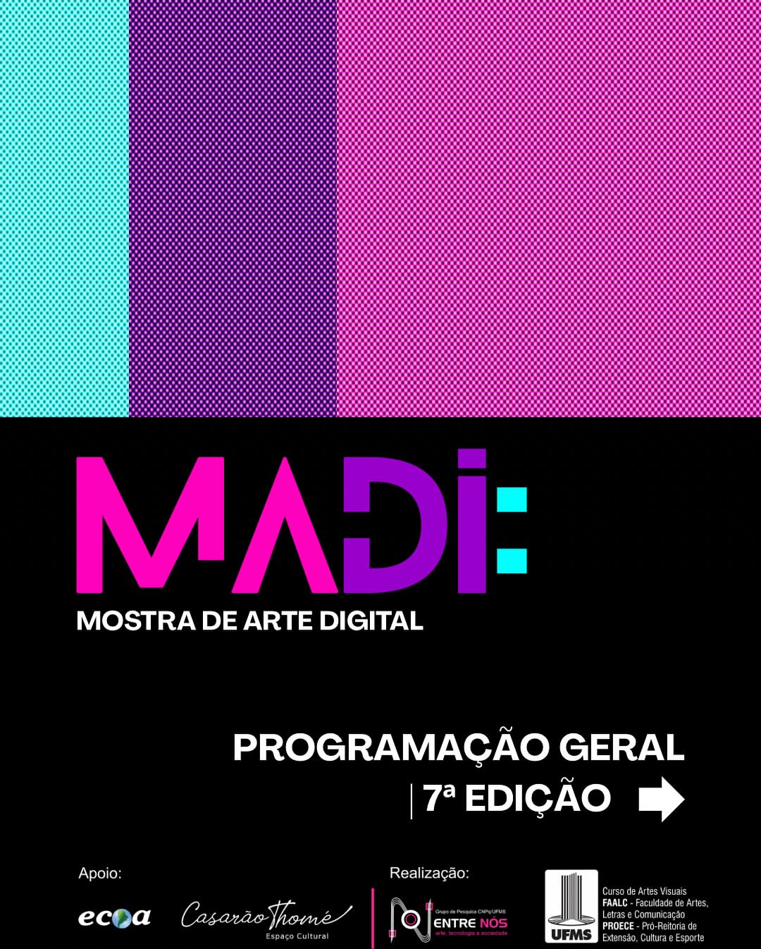 7ª MADI - Mostra de Artes Digitais 2025