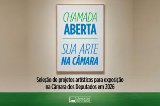 Chamada Aberta - Sua Arte na Câmara 2025 - Imagem Divulgação