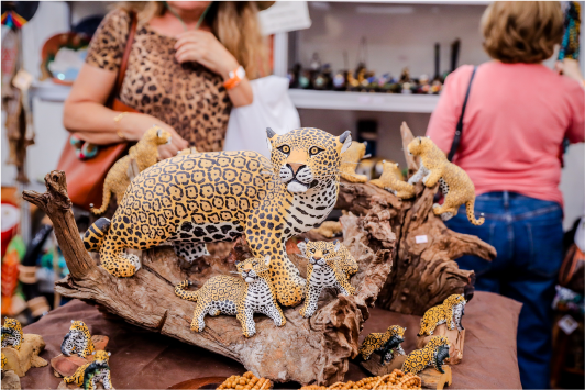 Feira Nacional do Artesanato em Fortaleza - Estande na Fenacce - Foto: Divulgação Fenacce