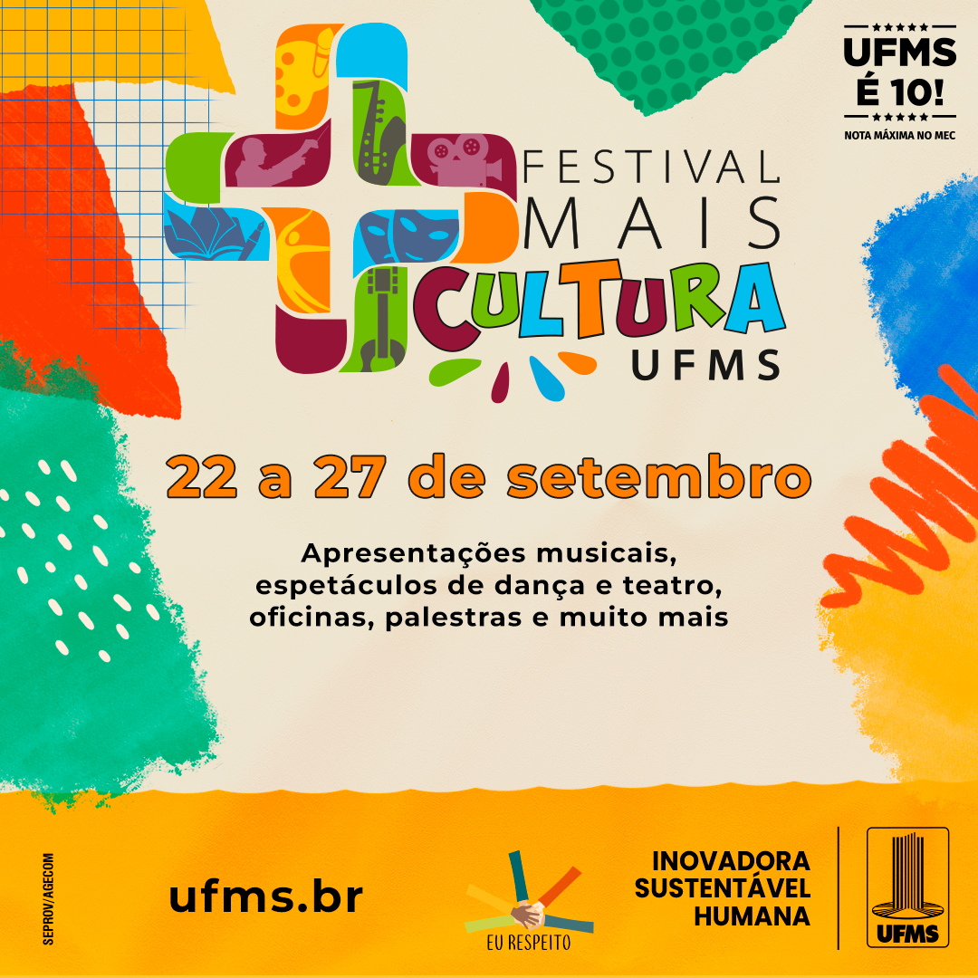 Festival Mais Cultura de 2025 será realizado de 22 a 27 de setembro - Foto: Divulgação