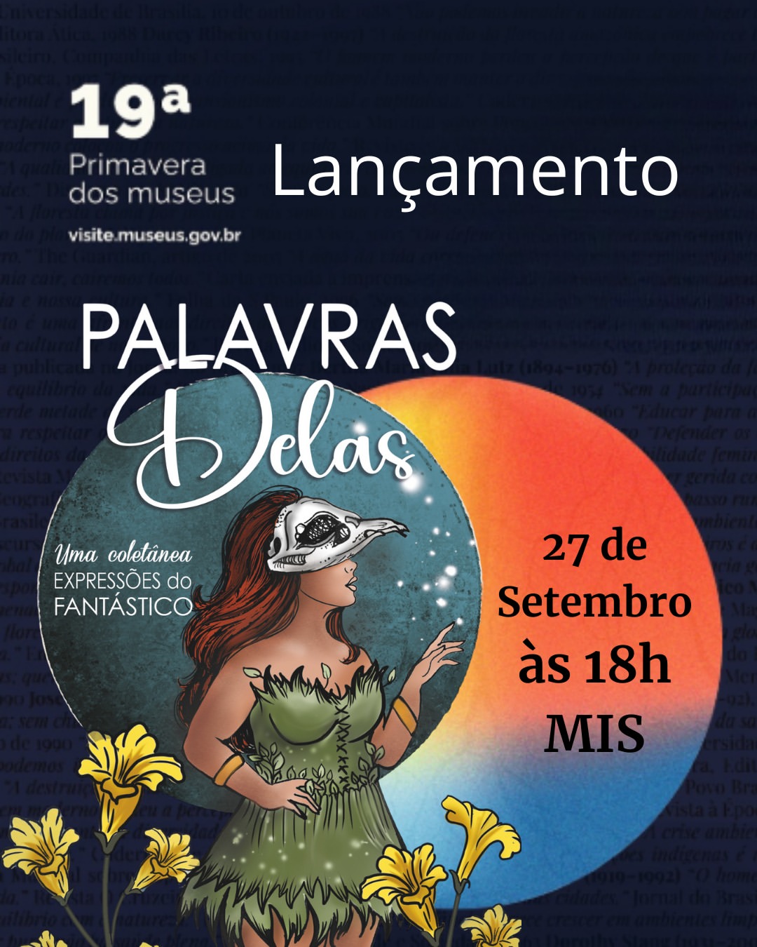 Lançamento do Livro Palavras Delas – Uma Coletânea Expressões do Fantástico