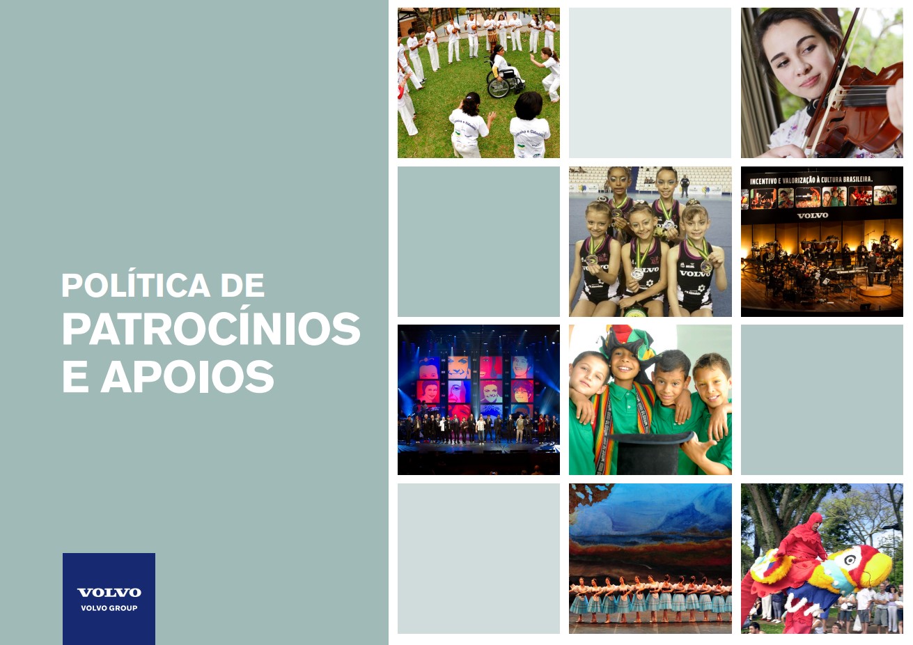 Política de Patrocínios e Apoios - Volvo 2025 | Imagem: Divulgação