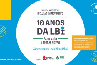 Webinário - 10 anos da Lei Brasileira de Inclusão (LBI)