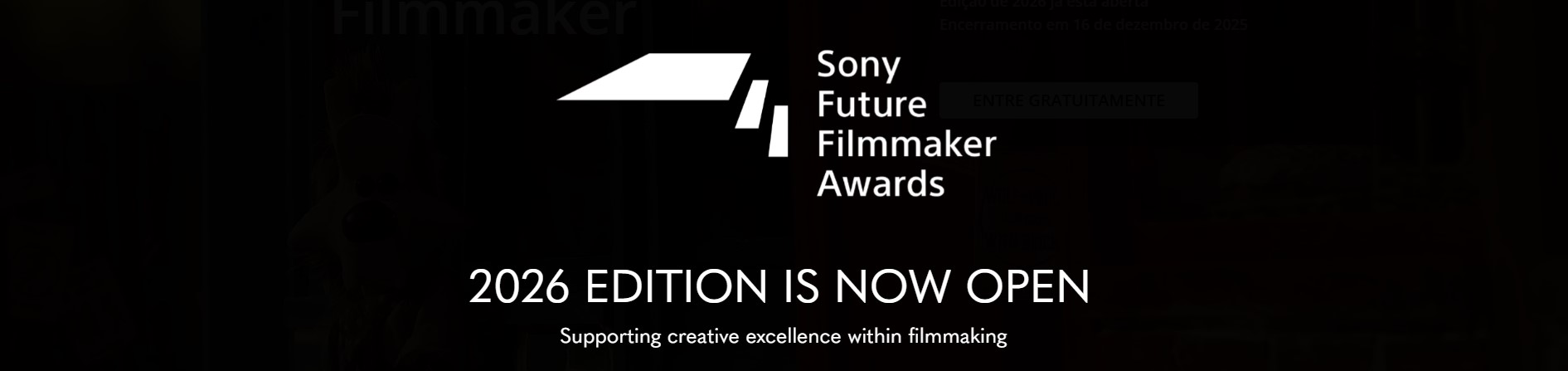 Sony Future Filmmaker Awards 2026