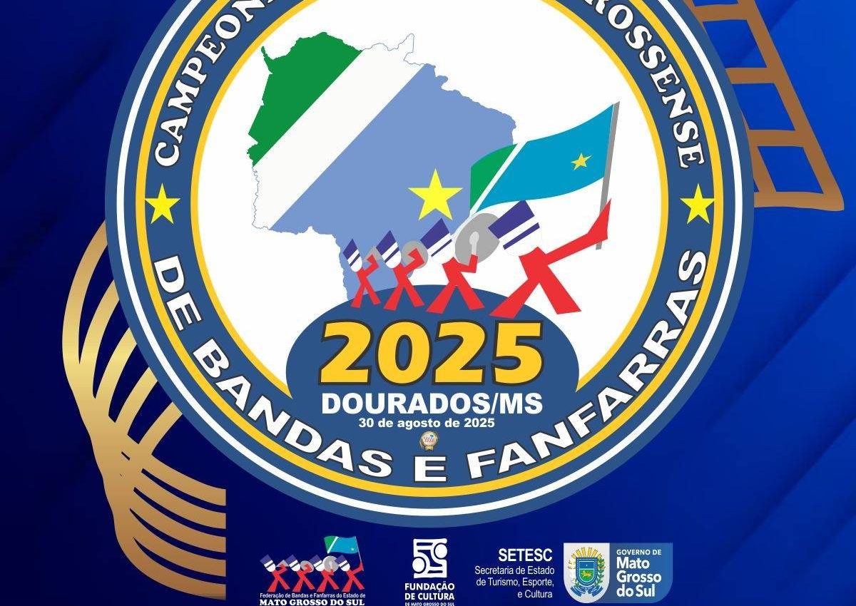 Campo Grande e interior se destacam no Campeonato Sul-Mato-Grossense de Bandas e Fanfarras 2025 em Dourados