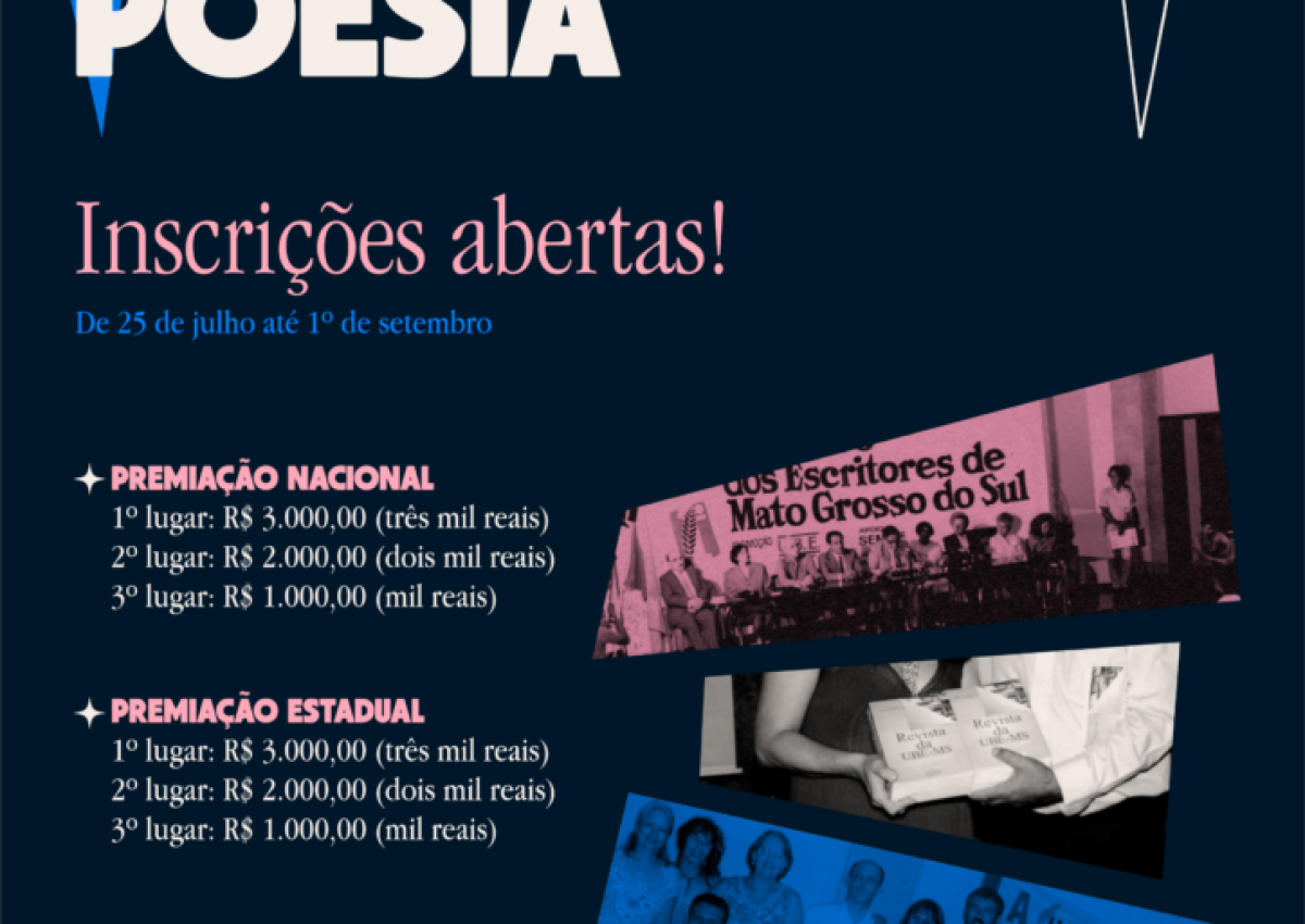 Edital da 37 Noite da Poesia - UBE MS