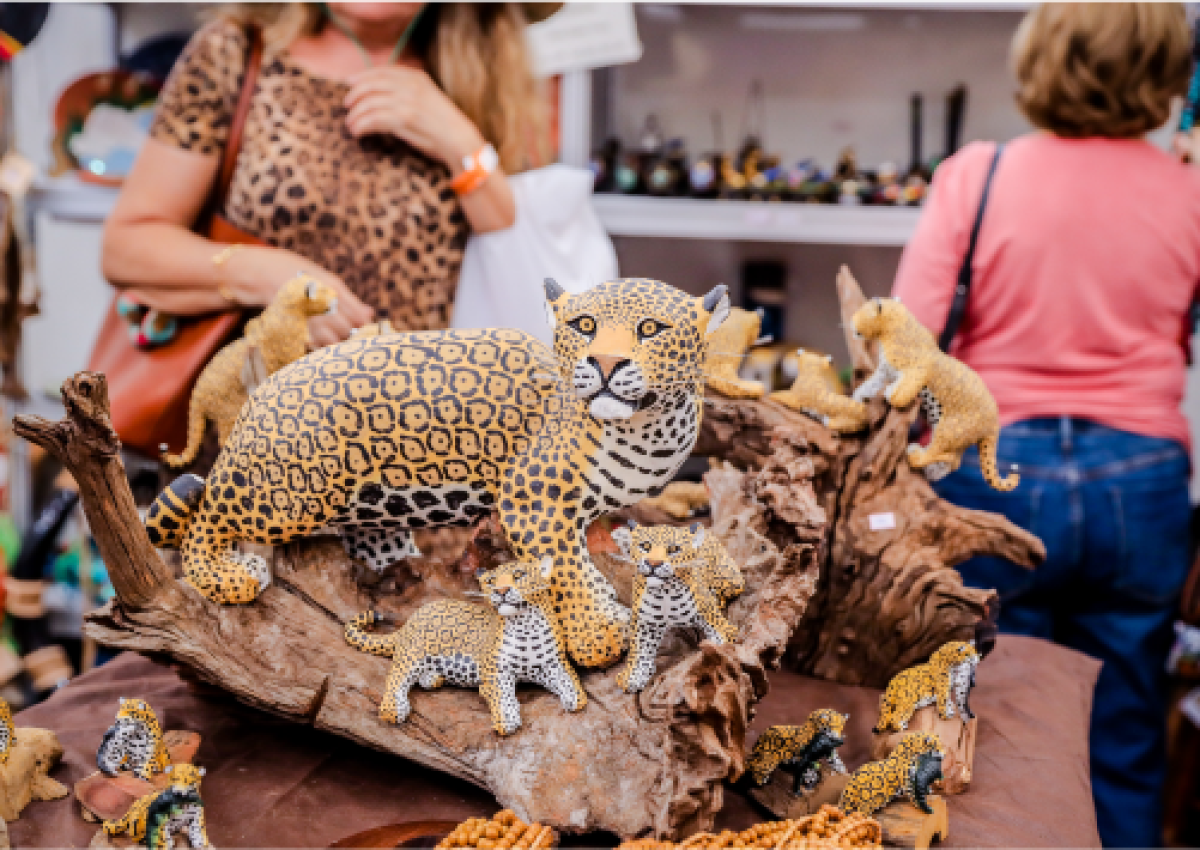 Feira Nacional do Artesanato em Fortaleza - Estande na Fenacce - Foto: Divulgação Fenacce
