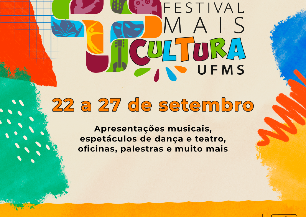Festival Mais Cultura de 2025 será realizado de 22 a 27 de setembro - Foto: Divulgação