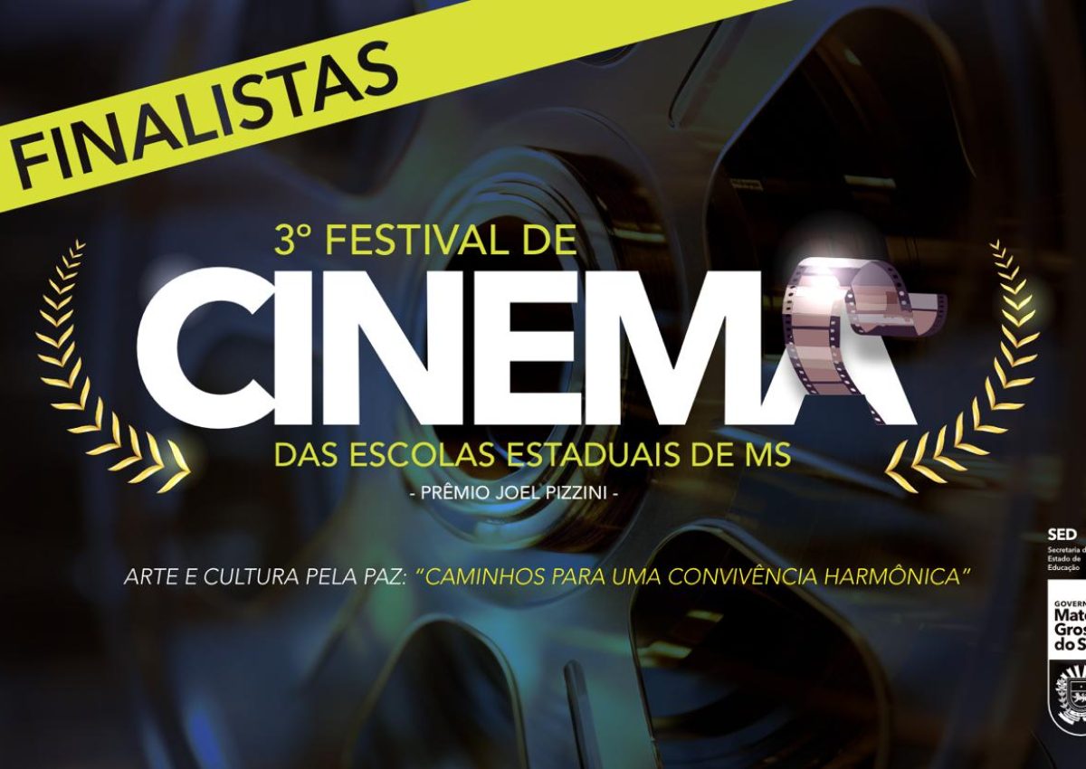 Dez produções estudantis chegam à final do III Festival de Cinema das Escolas Estaduais de MS
