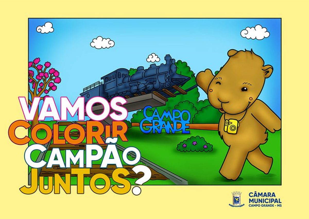 Livro - Vamos Colorir Campão Juntos