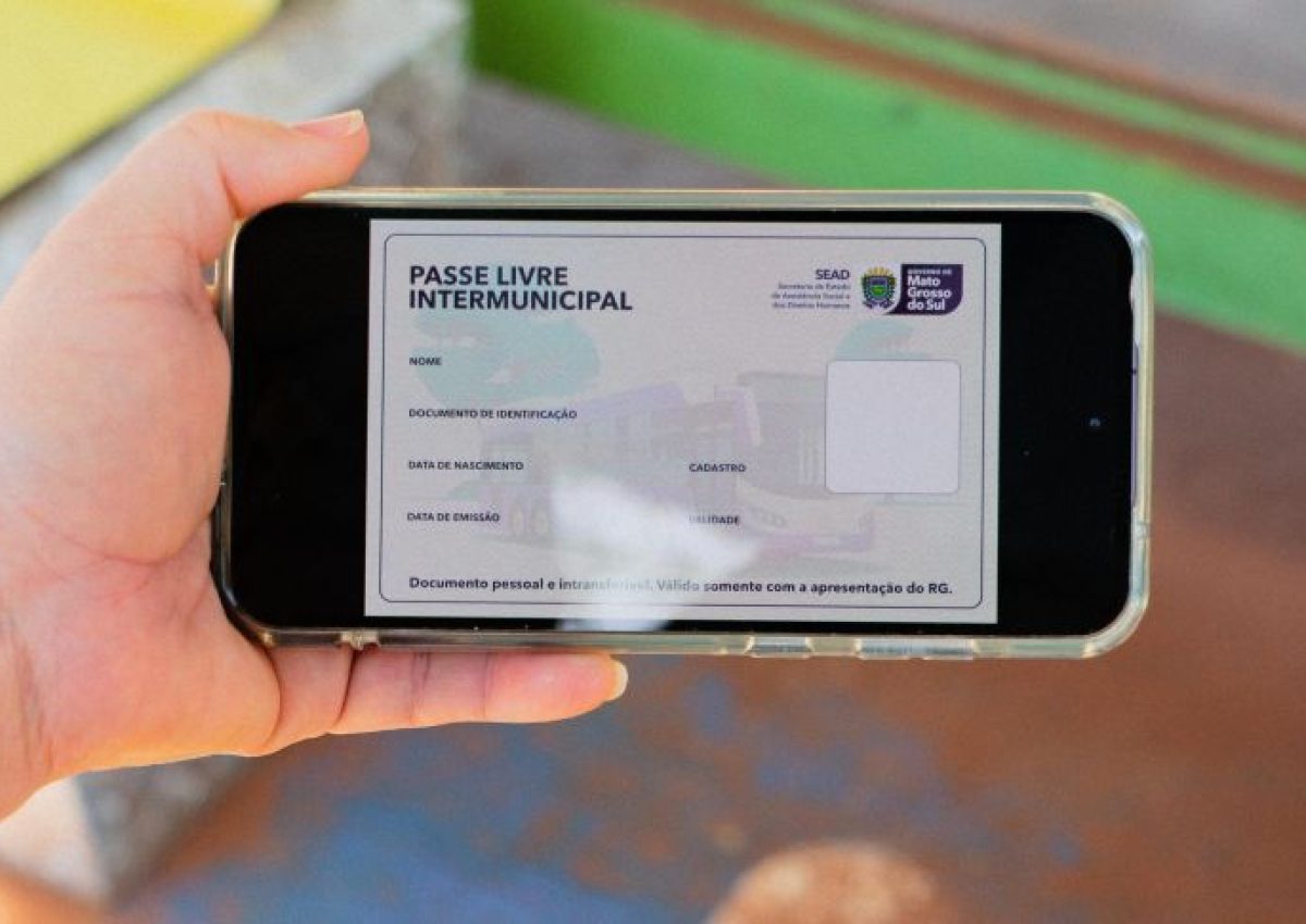 Aplicativo MS Digital - carteirinha digital Passe Livre Intermunicipal - Foto: Monique Alves (Sead)